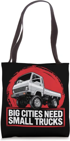Kei Truck Automobile Car Vehicle Japanese Light Truck Tote Bag