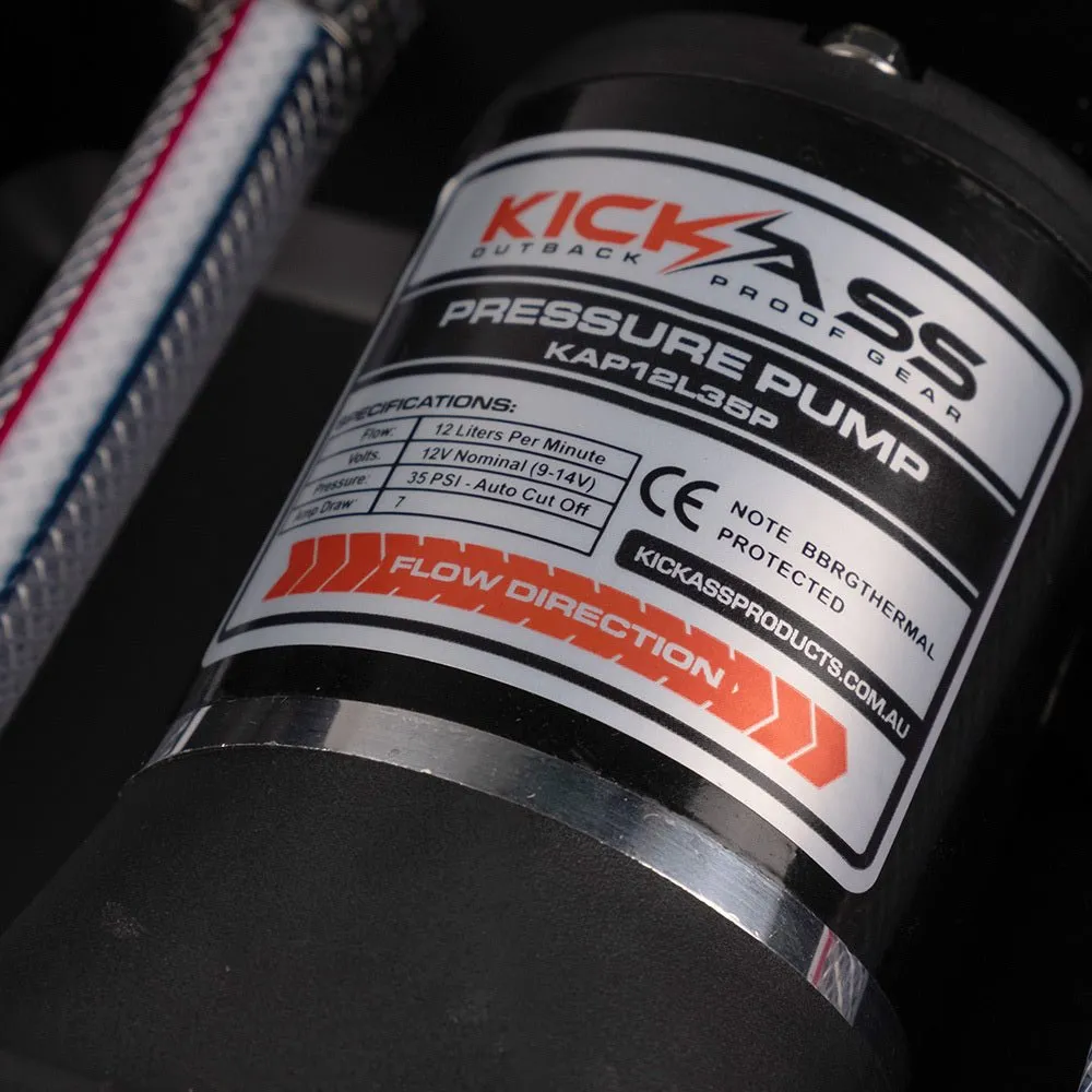 KickAss 12V Portable Pump Pack - 12L/minute