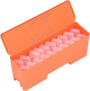 King Cage Transport Box 20Pcs Queen Bee Rearing Cages Transparent King Cage Beekeeping Tools
