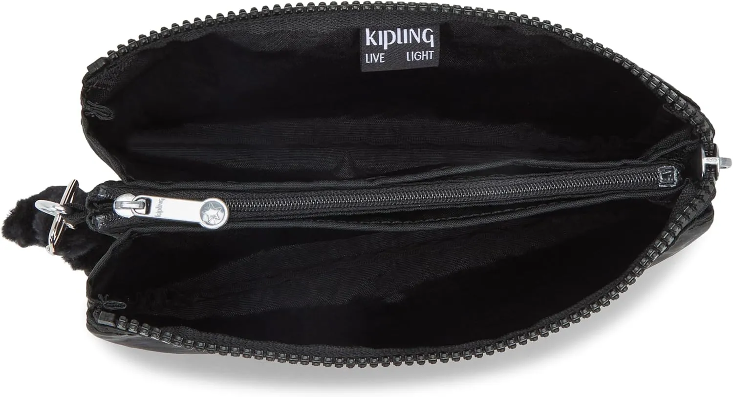 Kipling Women’s Creativity Extra Large Wristlet, Versatile Cosmetics Kit, Lightweight Nylon Travel Organizer