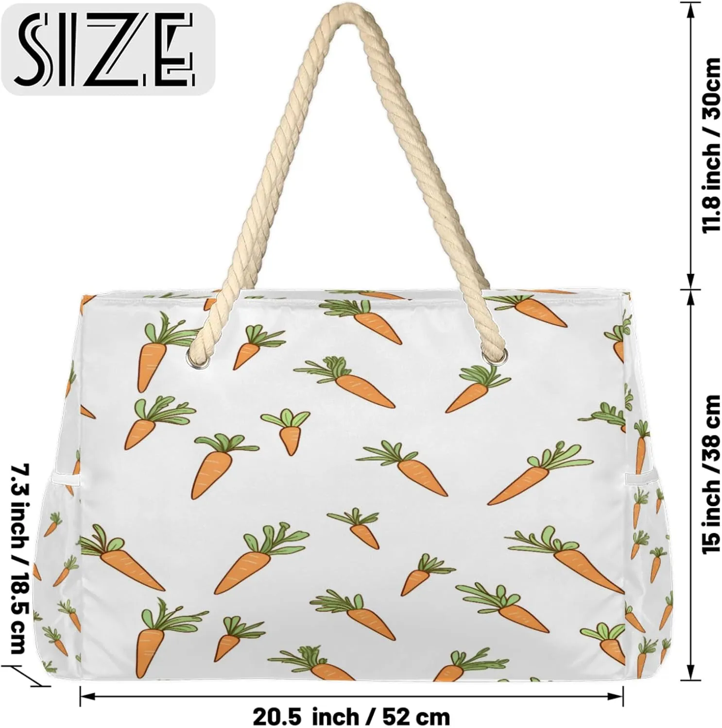 Large Beach Tote Bags with Zipper, Beach Bag for Women, Waterproof Sandproof Pool Swim Bags, Travel Tote Bag