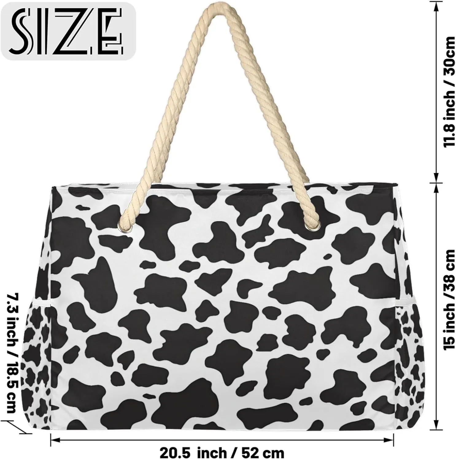 Large Beach Tote Bags with Zipper, Beach Bag for Women, Waterproof Sandproof Pool Swim Bags, Travel Tote Bag