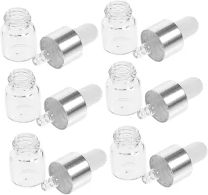 Leakproof Glass Dropper Bottles 30pcs Essential Oil Bottles Travel-sized Liquid Containers