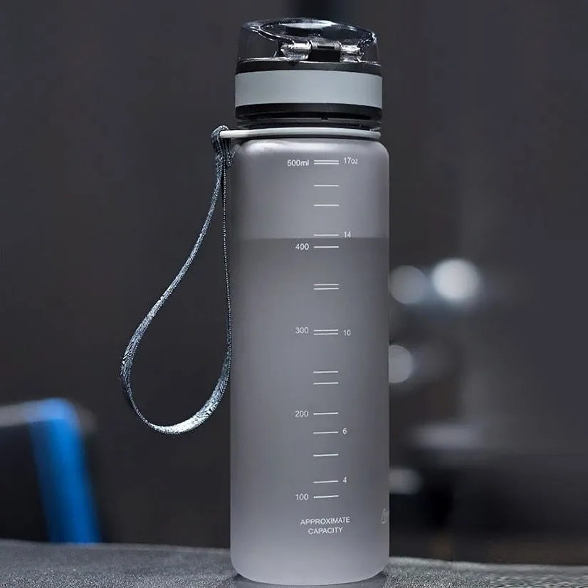 Leakproof Protein Shaker / Sports Water Bottle - BPA Free - 500ML 1000ML