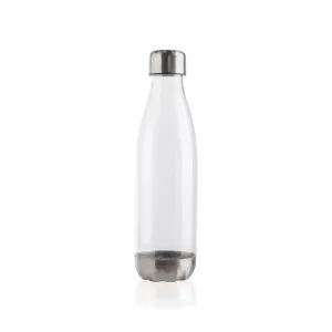 Leakproof water bottle with stainless steel lid