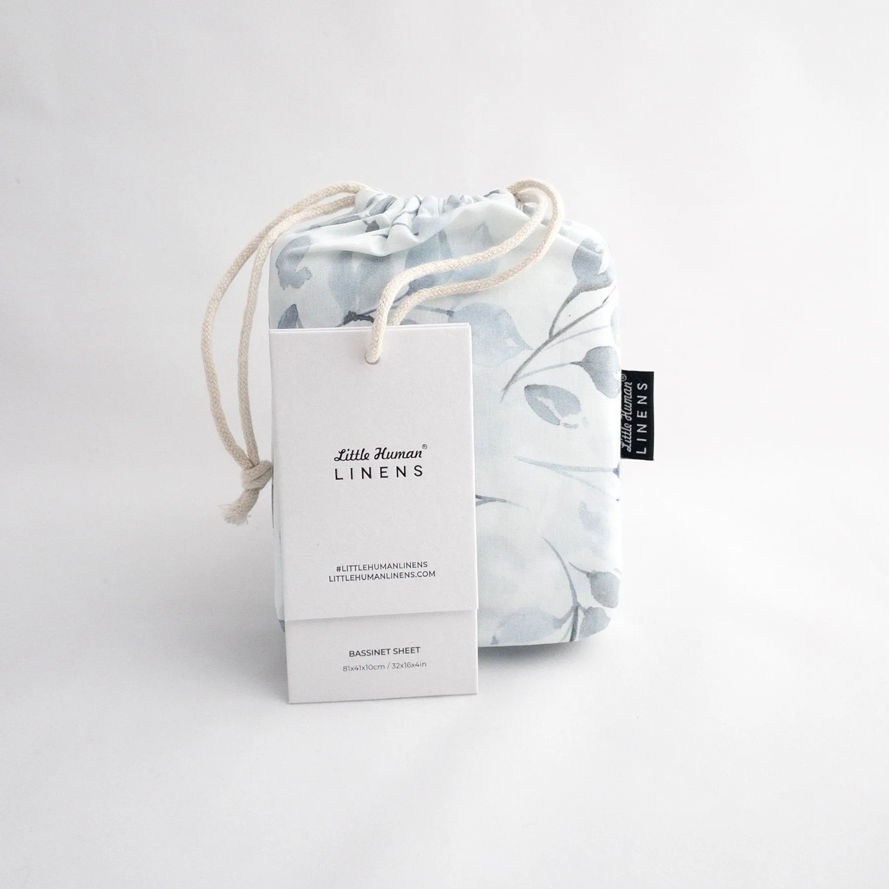 Little Human Linens Waterproof Bassinet Fitted Sheets Collection