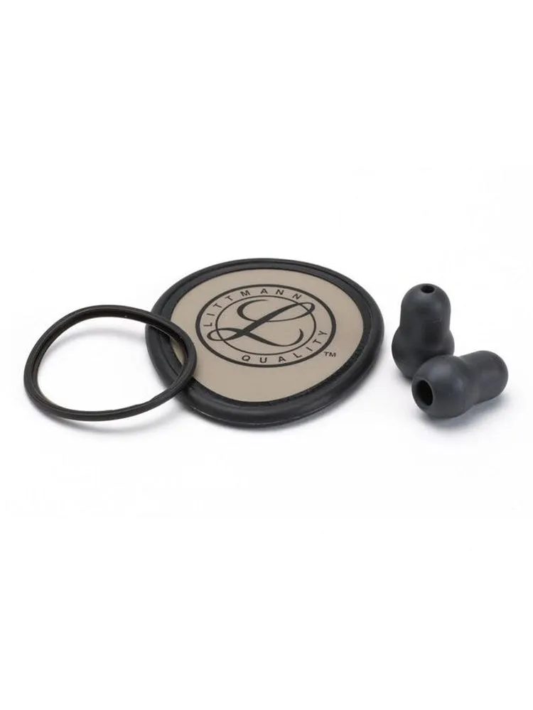 Littmann Lightweight II Stethoscope Spare Parts Kit | Black