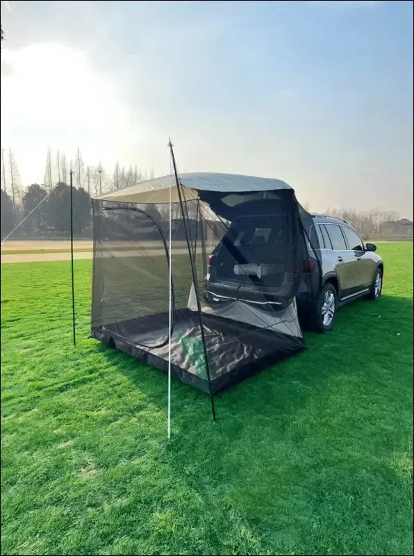 Lohascamping car box docking tent portable waterproof suv tail tent 3-4 people dome tent sunshade