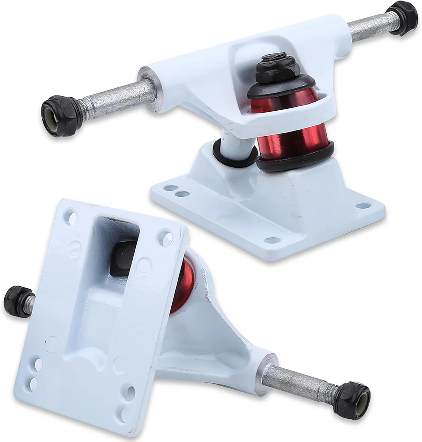 Longboard Truck Integrated Friction Reduction Skateboard Kit for Faster Reaction 2pcs Wheels 3.25inch