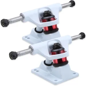 Longboard Truck Integrated Friction Reduction Skateboard Kit for Faster Reaction 2pcs Wheels 3.25inch