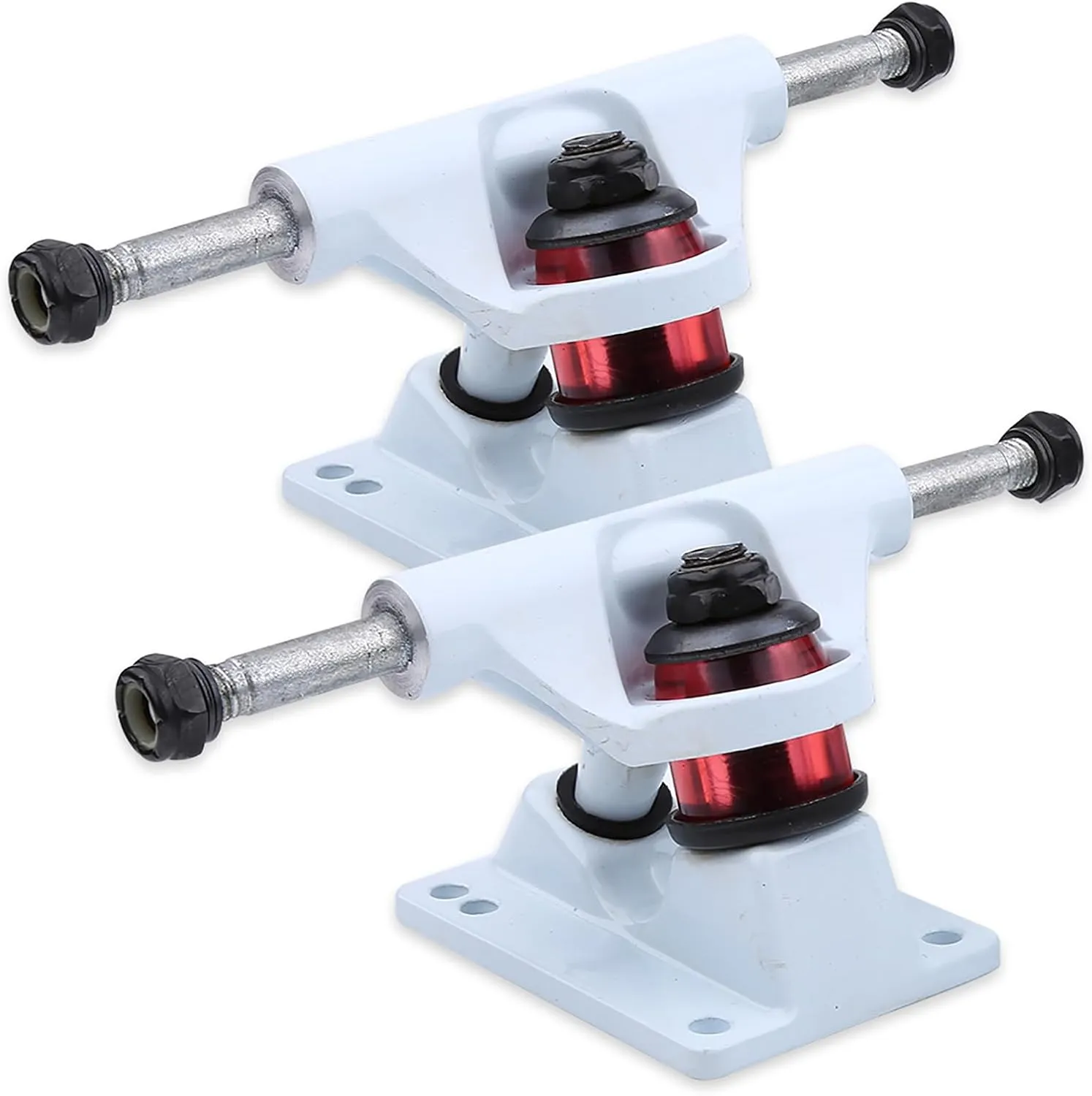 Longboard Truck Integrated Friction Reduction Skateboard Kit for Faster Reaction 2pcs Wheels 3.25inch