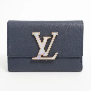 Louis Vuitton  Portefolio Capsule Compact   Compact Wallet M81674 Midnight Blue
