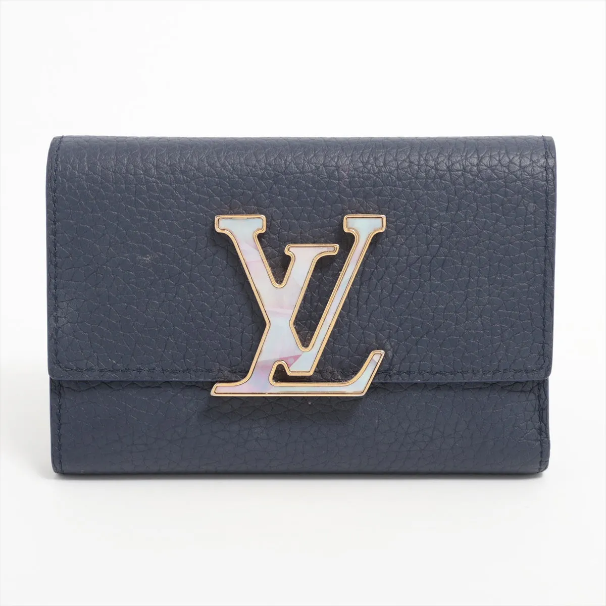 Louis Vuitton  Portefolio Capsule Compact   Compact Wallet M81674 Midnight Blue