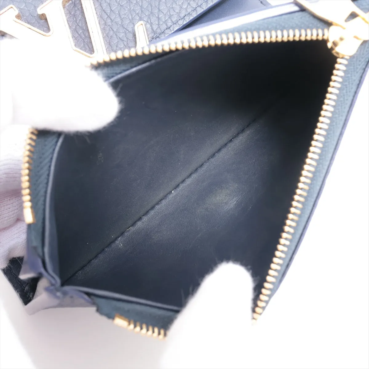 Louis Vuitton  Portefolio Capsule Compact   Compact Wallet M81674 Midnight Blue