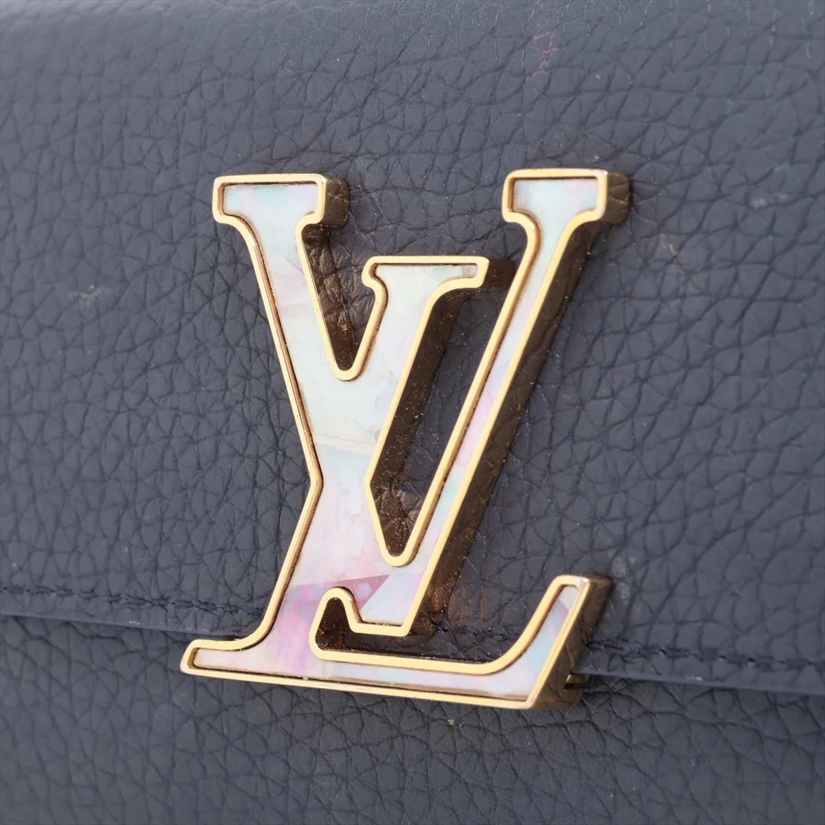 Louis Vuitton  Portefolio Capsule Compact   Compact Wallet M81674 Midnight Blue