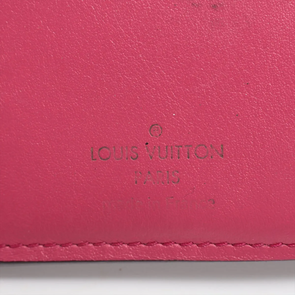 Louis Vuitton  Portefolio Capsule Compact M62157 Noir  Hot Pink Compact Wallet