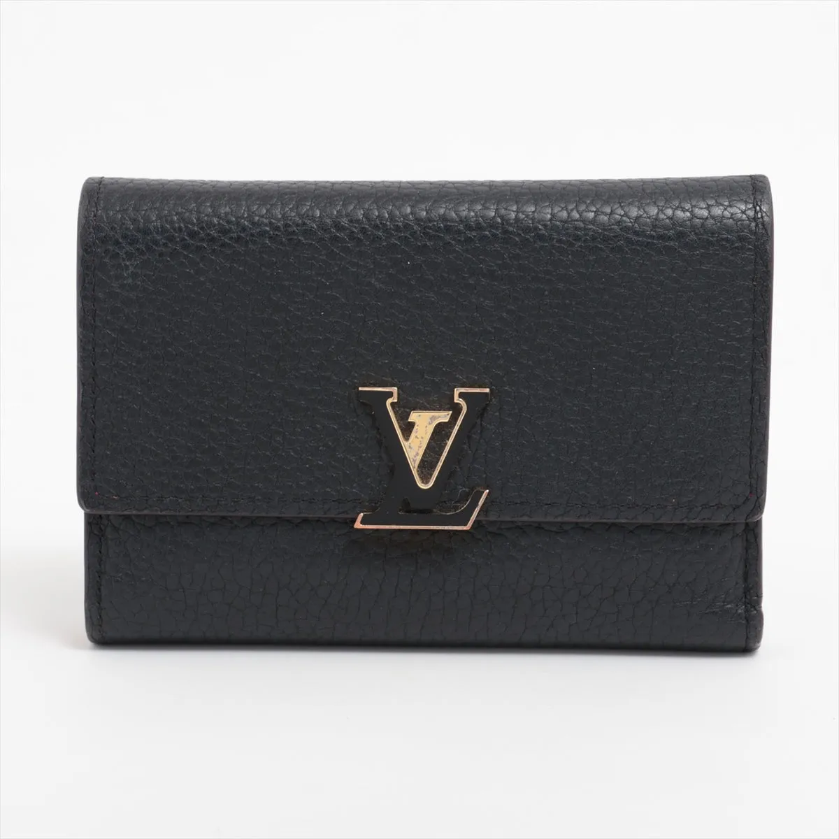 Louis Vuitton  Portefolio Capsule Compact M62157 Noir  Hot Pink Compact Wallet