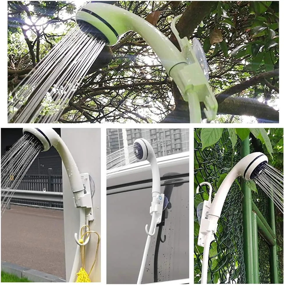 Luxora Outdoor Portable Camp Shower with Rechargeable Battery