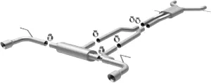 MagnaFlow Performance Exhaust System 15085: Cat-Back, Street Series, For 2007-2015 Audi Q7