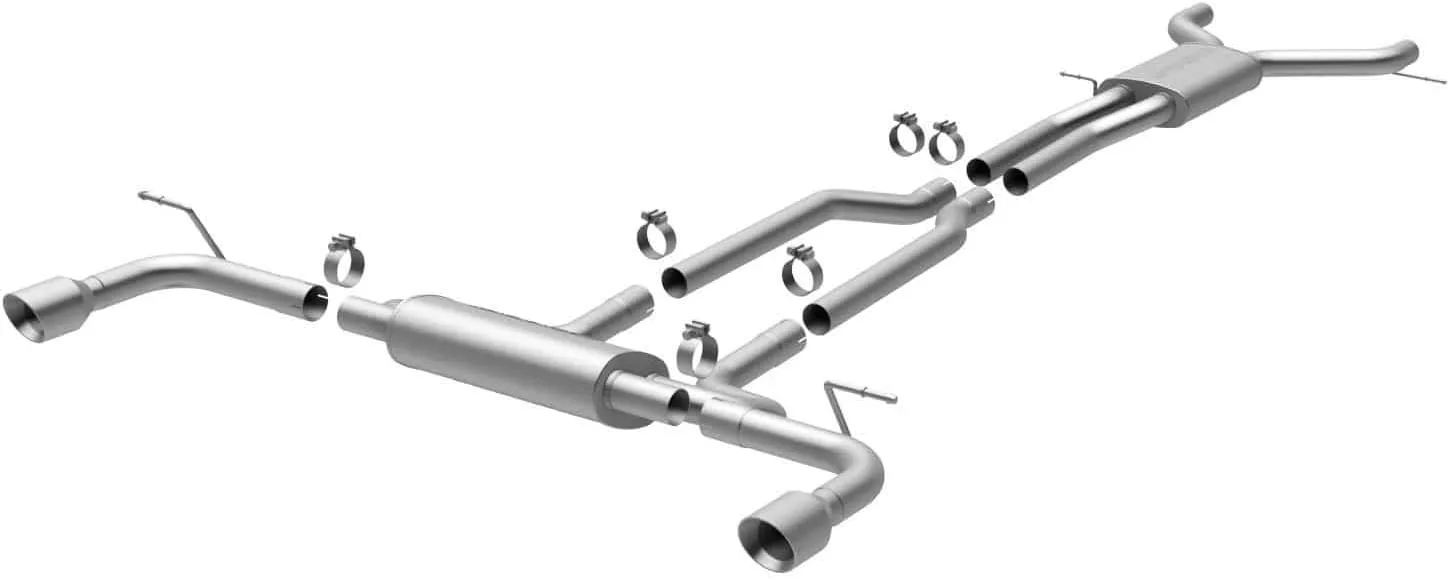 MagnaFlow Performance Exhaust System 15085: Cat-Back, Street Series, For 2007-2015 Audi Q7