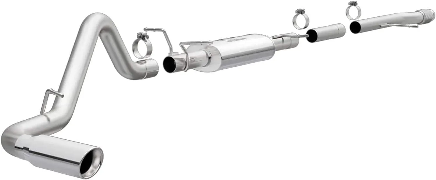 MagnaFlow Performance Exhaust System 15267: Cat-Back, Street Series, For 2014-2018 Chevrolet Silverado 1500, 2014-2018 GMC Sierra 1500