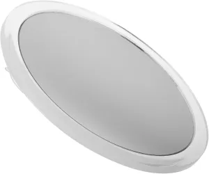 Magnifying Makeup Mirror with Suction Cups No Drill Installation Lightweight and Portable for Travel Single Sided Design for Bathroom Use for Precise Makeup Application