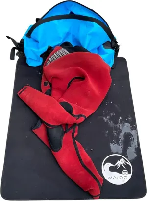 Malo'o Wetsuit Changing Mat - Perfect for Changing After Surfing, Swimming, or Camping