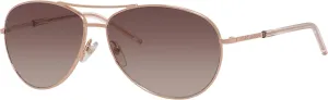 Marc Jacobs Marc59/s Aviator Sunglasses for Women   BUNDLE with Designer iWear Eyewear Care Kit