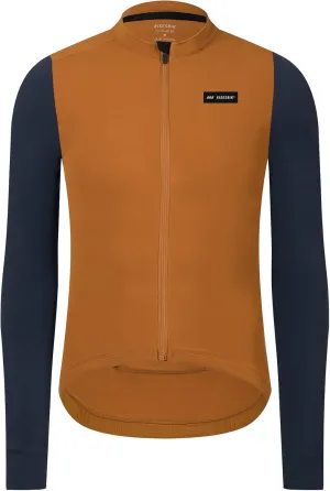 Men's Winter Cycling Jersey Thermal Long Sleeve Bicycle Clothing Fleece Bike Jersey Windproof Race Fit Lightweight