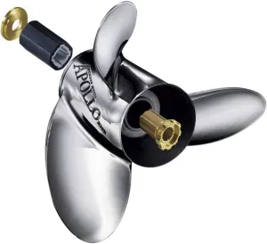 Michigan Wheel Apollo 993203 Apollo A-Series 4-Blade Stainless Steel Propeller - RH, 14-5/8" Diameter x 16" Pitch