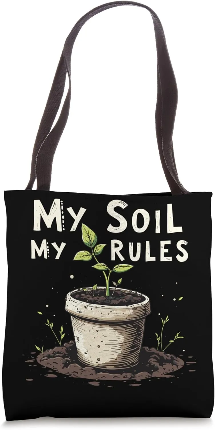 Micro-Gardening Small Space Gardening Compact Sustainable Tote Bag