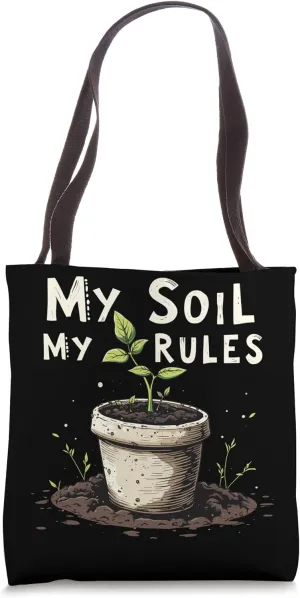 Micro-Gardening Small Space Gardening Compact Sustainable Tote Bag