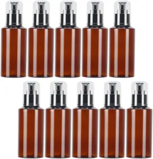 Mikinona Portable Travel Spray Bottles 10pcs Empty Refillable Spray Bottles for Shampoo Mouthwash