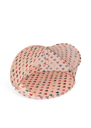 MINI BEACH TENT POP UP UV50  - bon coeur coloré