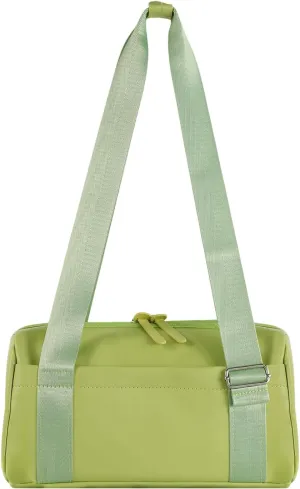 Mini Gym Bag for Women Girls Small Gym Tote Bag with Wet Compartment Waterproof Travel Duffle Bag Cute Workout Sport Bag (Green)
