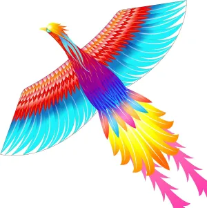 Mint’s Colorful Life Large Kite for Kids and Adults, Easy to Fly Single Line Beach Kites, Comes with 300ft String Handle