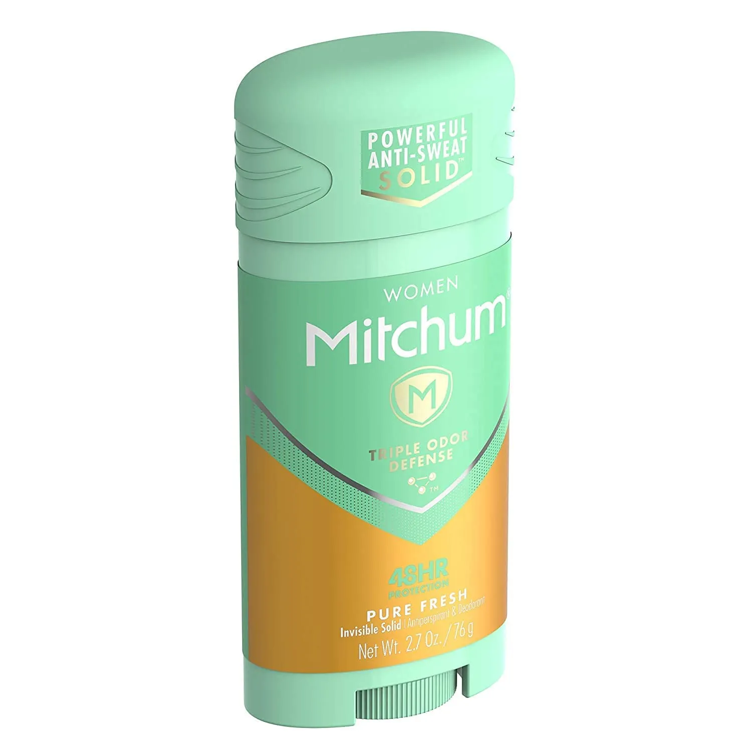 Mitchum For Women Advanced Control Anti-Perspirant Deodorant Invisible Solid Pure Fresh 2.70 oz (Pack of 6)