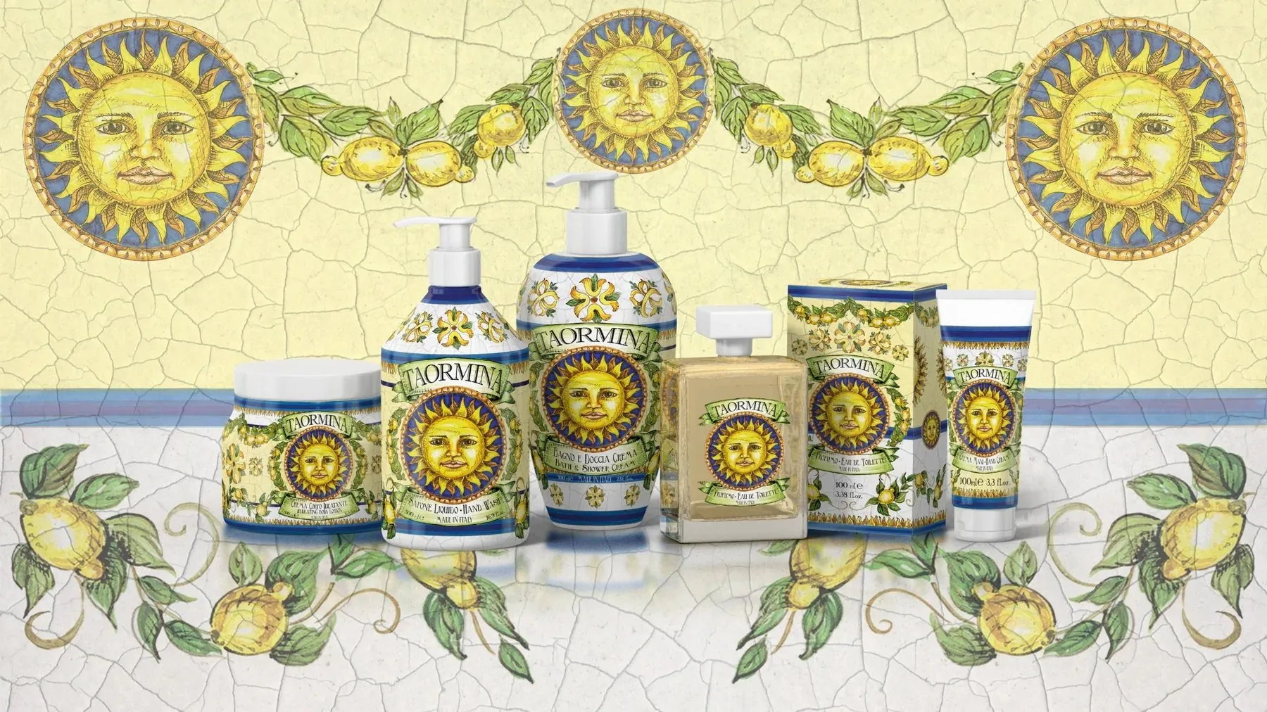 Moisturizing Body Cream TAORMINA by Rudy Profumi