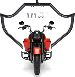 Motocycle Crash Bar Highway Bar Engine Guard for 2009-2023 Harley Touring Street Glide Road Glide Road King Electra Glide CVO & Trike Models