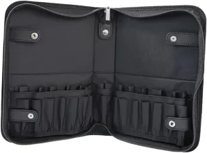 Multipurpose Makeup Brush Holder Organizer Case Pouch Slots Capacity Cosmetic Bag for Easy Travel and Storage Makeup Brush Pouch for Artists and Enthusiasts