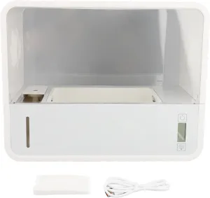 Mushroom Still Air Box, Mushroom Grow Bag Kit with Touch Control Design, Automatic LED Lighting, Mushroom Planting Bag Tent, LED Lighting Planting Tent for Abundant Harvests
