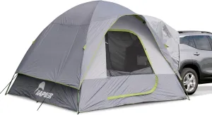 Napier Backroadz SUV Tent | 10' x 10' Vehicle Camping Tent | Fits All CUVs, SUVs, Minivans | Sleeps 5 | Easy Set-up | Spacious & Durable | Gray/Green