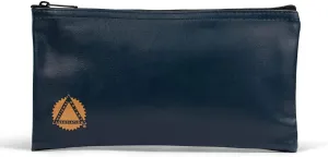 National Notary Association Notary Supplies Zipper Pouch – Soft Leatherette Pouch for Storing Notary Stamp, Seal, and Other Small Items – 10.5" W x 5.5" H