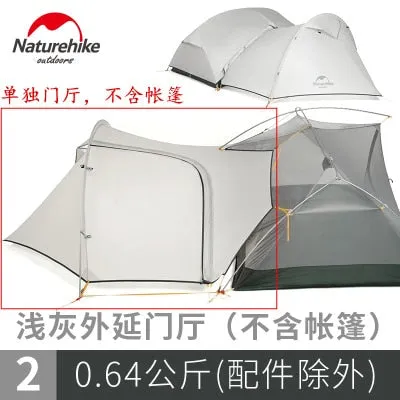 Naturehike New Mongar 2 Person Camping Tent Outdoor Ultralight 2 Man Camping Tents With Vestibule