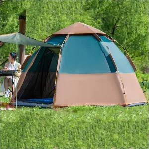 NIEH Camping Tents & Shelters, Pop Up Tents for Camping, Tents for Camping Easy Setup Waterproof, 3-4 Person Family Tent with Screen Room, Easy to Set Up