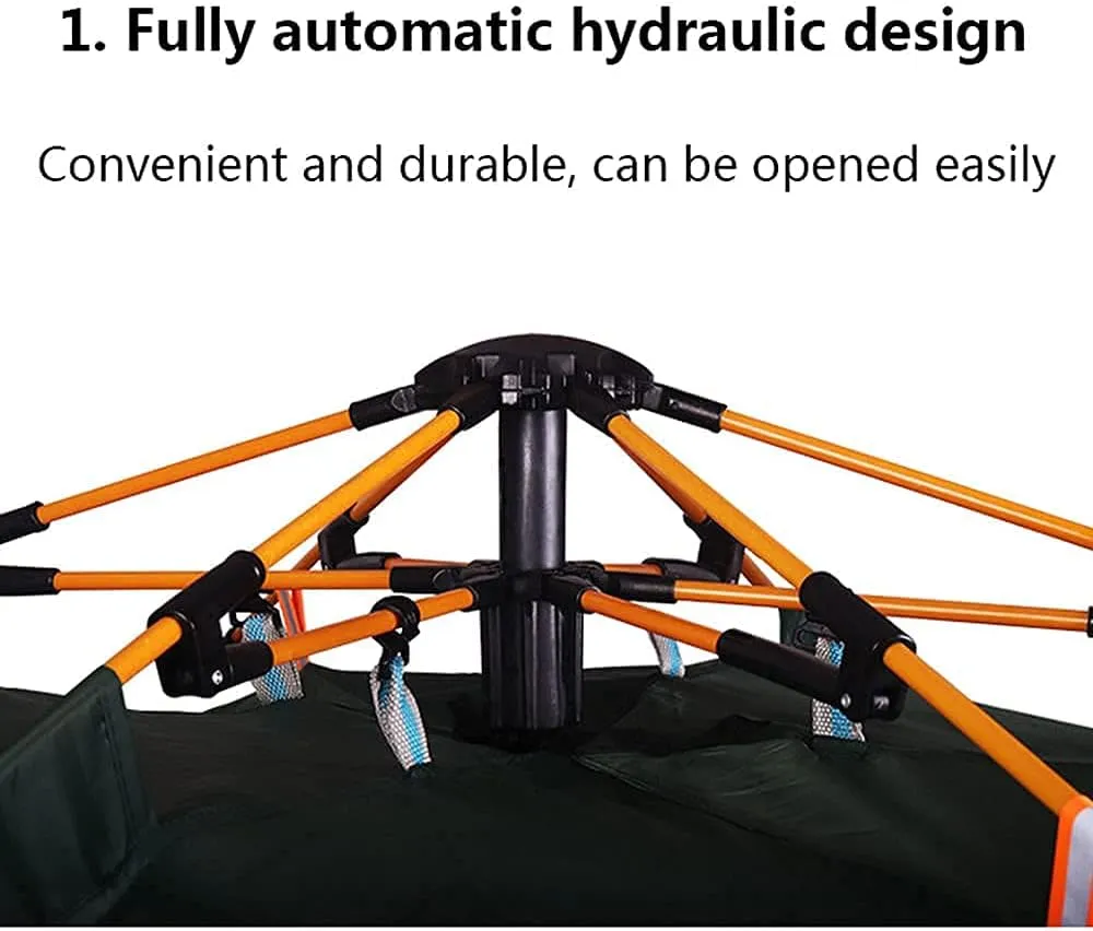 NIEH Tents Instant Pop Up Family Camping,Quick Set up for Camping, Hiking, Fishing for 2-3 3-4Persons