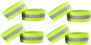 Night Running Essentials Reflective Wristbands Luminous Party Favors for Sports Safety