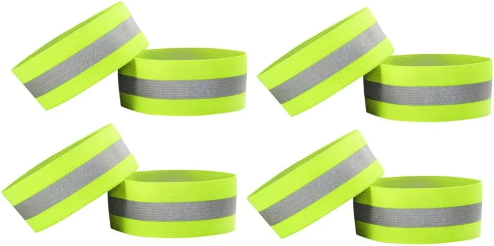 Night Running Essentials Reflective Wristbands Luminous Party Favors for Sports Safety