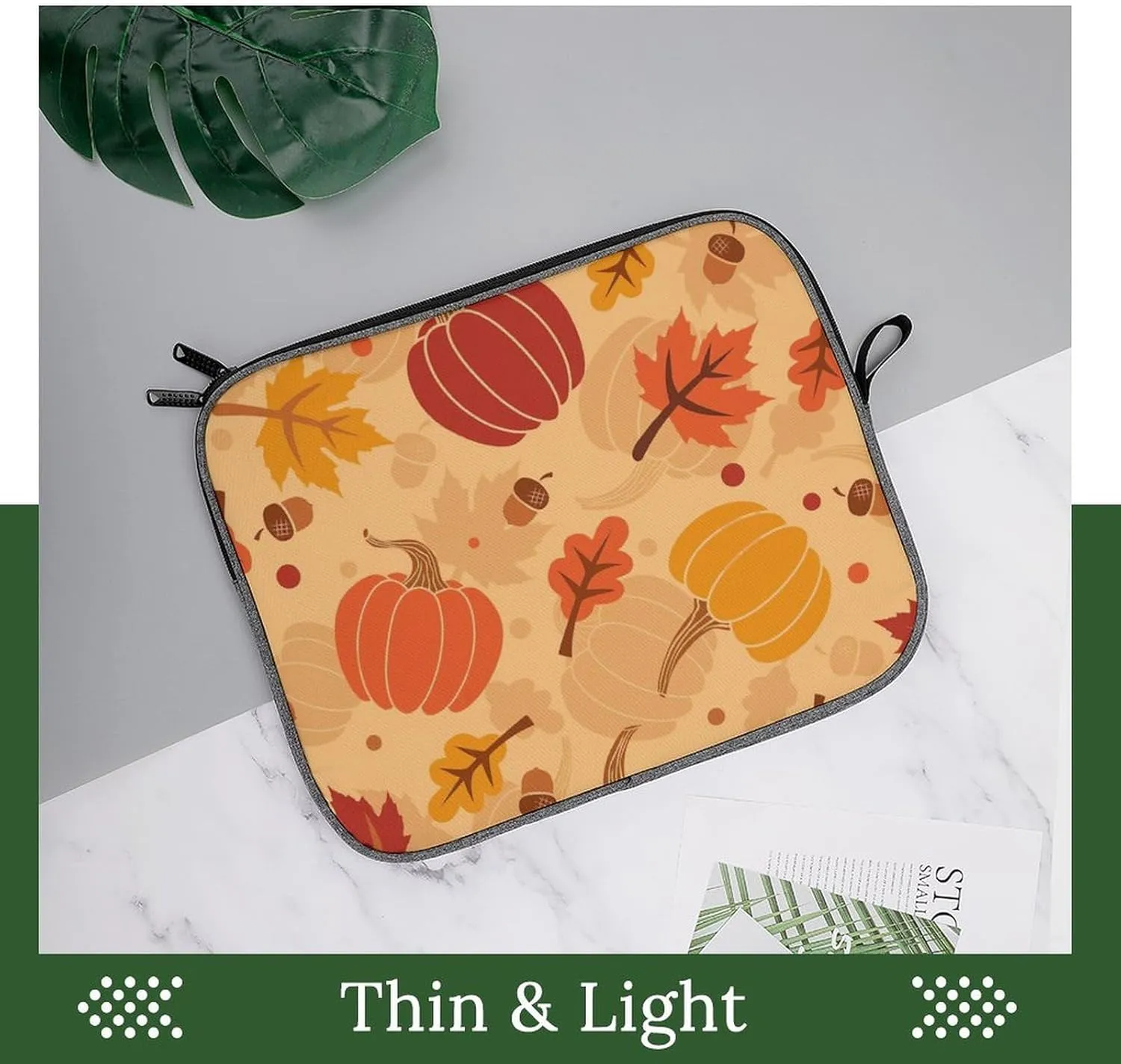 Numbers Bible Verse Classic Round Snowflake Fabric Laptop Cover Is Smooth Durable And Has A Large Capacity