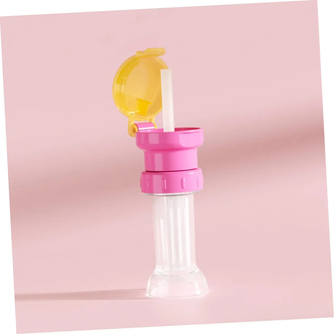 NUOBESTY 16pcs Boy Girl Water Bottle Adapter with Straw Caps for Toddlers Leakproof Bottle Topper for Various Easy to Clean Convenient Design Bright Colors for Boys Girls